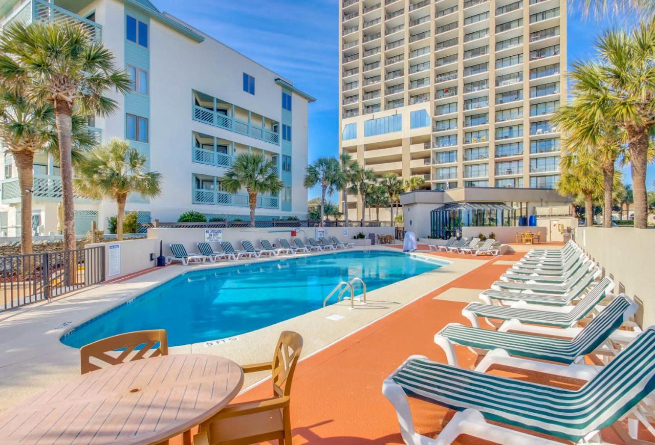 Lively Views From The Balcony At Ocean Forest Plaza Myrtle Beach Eksteriør bilde