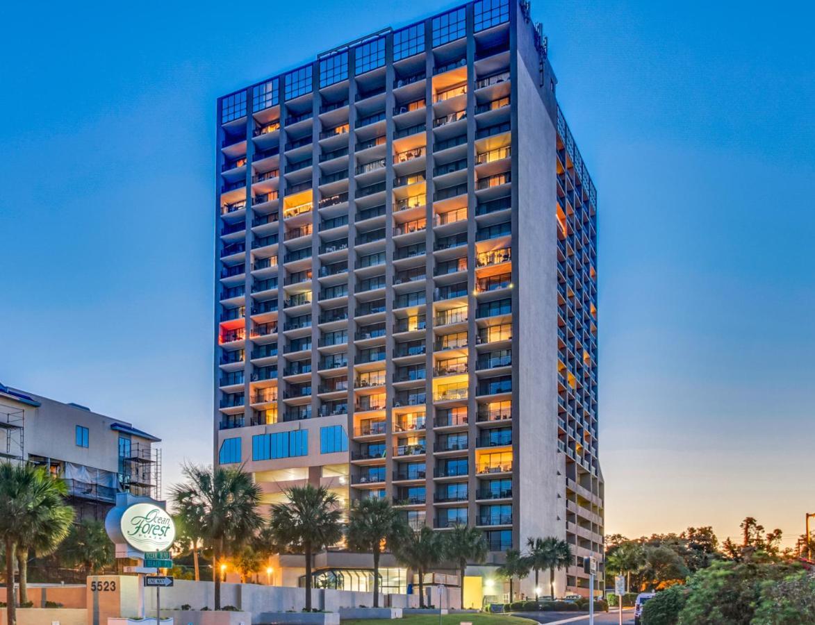 Lively Views From The Balcony At Ocean Forest Plaza Myrtle Beach Eksteriør bilde