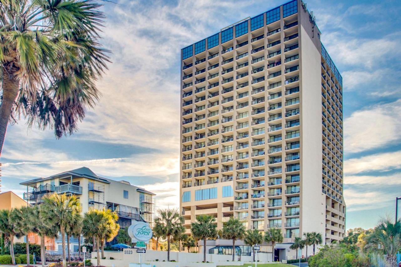 Lively Views From The Balcony At Ocean Forest Plaza Myrtle Beach Eksteriør bilde