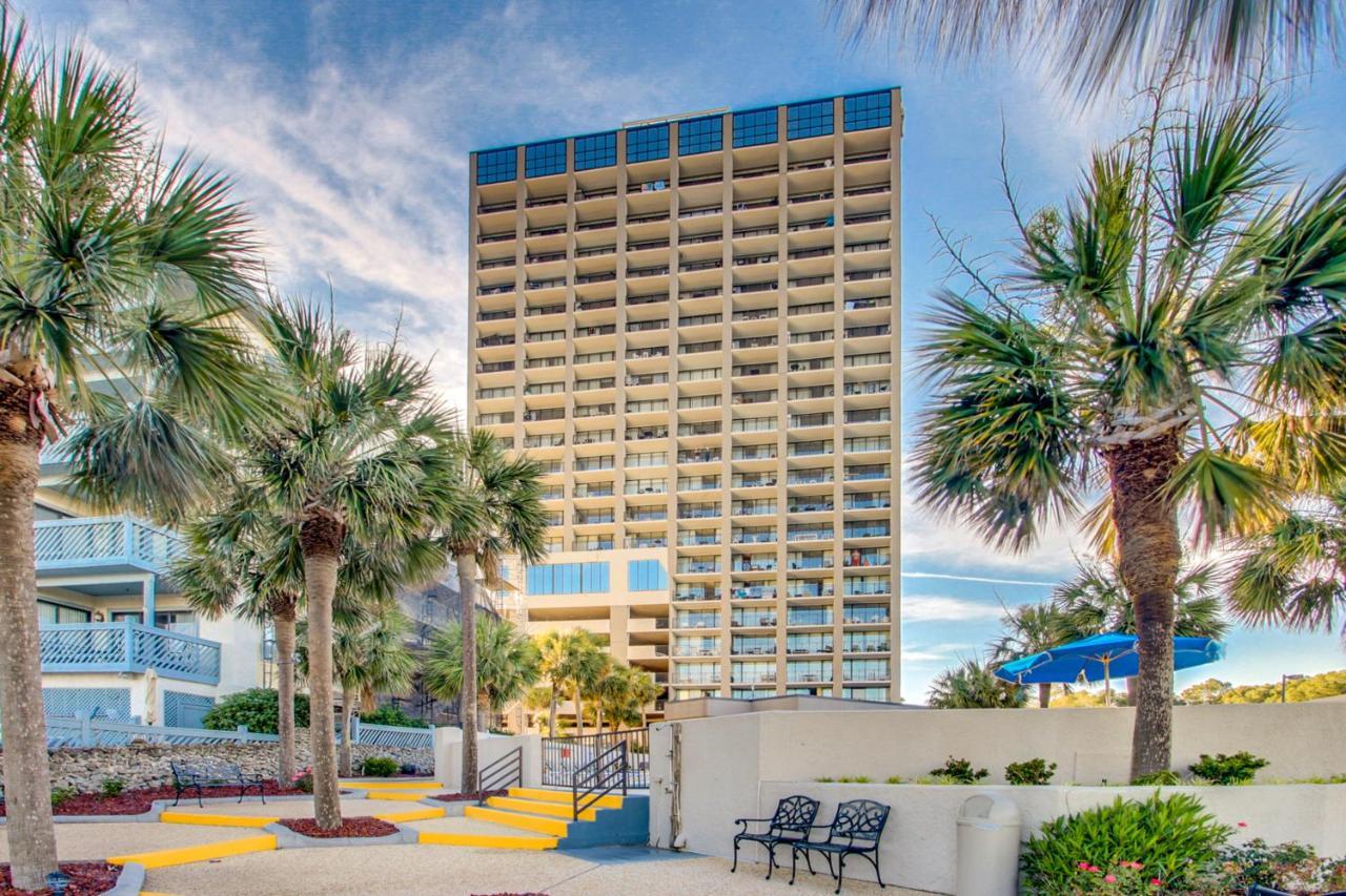 Lively Views From The Balcony At Ocean Forest Plaza Myrtle Beach Eksteriør bilde