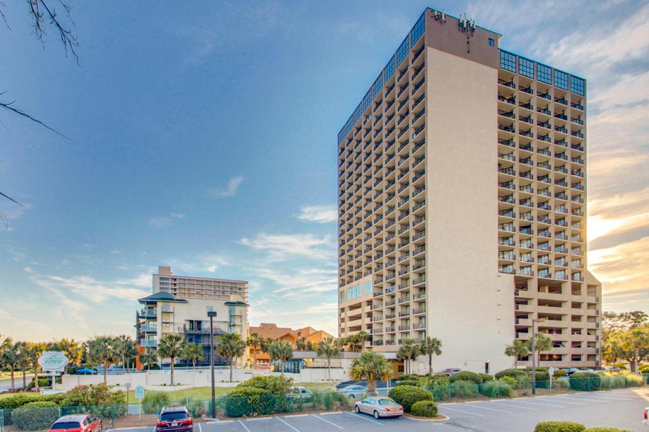 Lively Views From The Balcony At Ocean Forest Plaza Myrtle Beach Eksteriør bilde