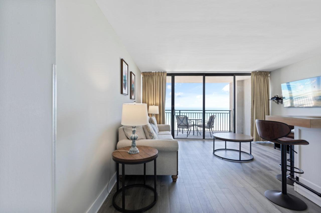 Lively Views From The Balcony At Ocean Forest Plaza Myrtle Beach Eksteriør bilde