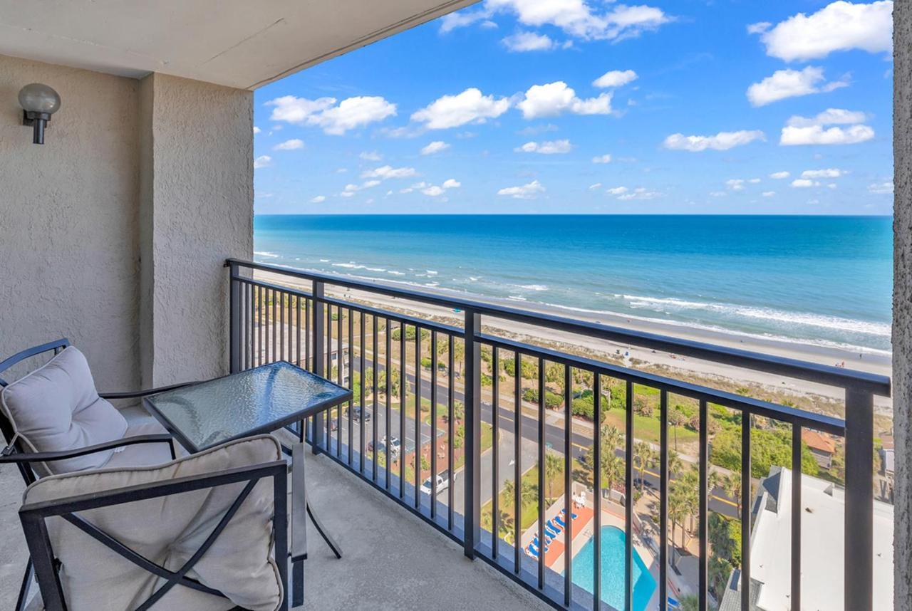 Lively Views From The Balcony At Ocean Forest Plaza Myrtle Beach Eksteriør bilde
